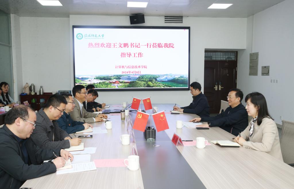 公司党委书记王文鹏到公司调研